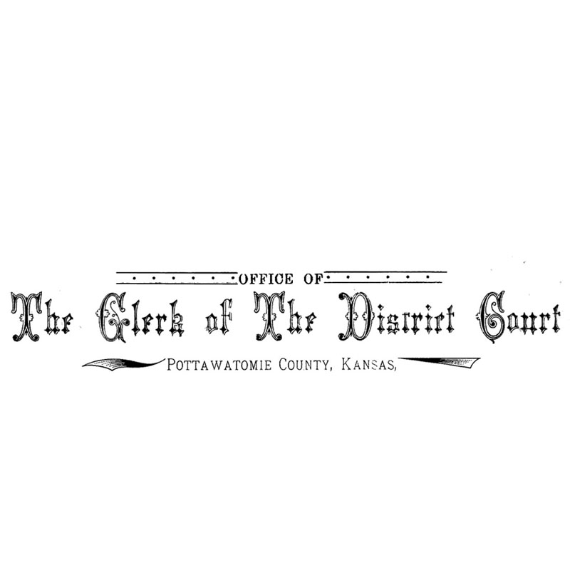 #2528 - Clerk of the District Court - Writing